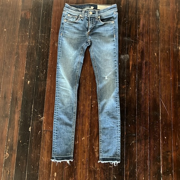 Rag & Bone Ankle Skinny Jeans Youth 24 - Picture 2 of 4